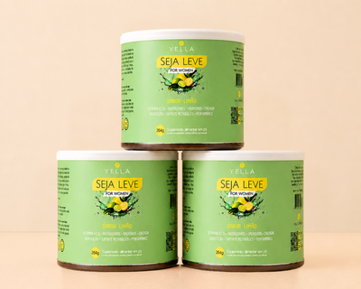 3 Unidades Yella Sabor Limão